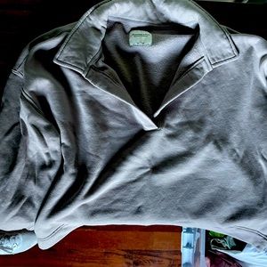 Abercrombie and Fitch Soft A&F Collection Collared Pull-Over